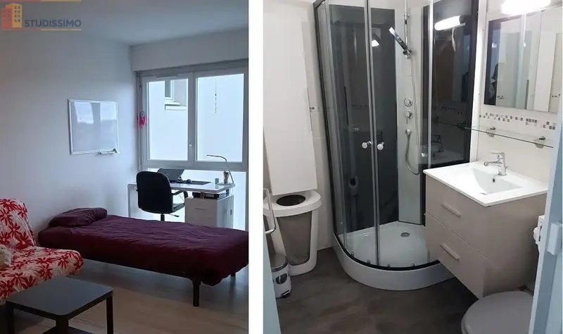Studio meublé 26m² Talence - Lumineux, dernier étage - Photo 5