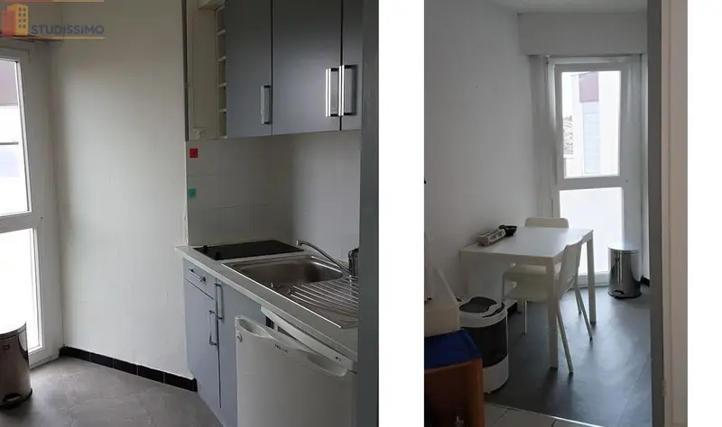 Studio meublé 26m² Talence - Lumineux, dernier étage - Photo 1