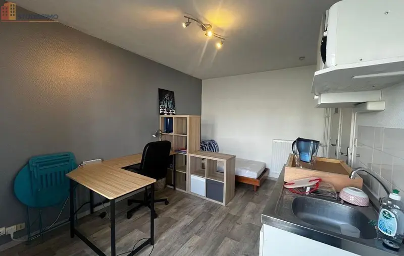 Studio 16m² Rennes 35700 - Étage 2, DPE D - Photo 3