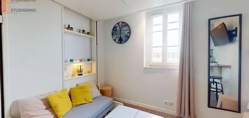 Studio 13m² Rennes centre - Meublé, 4e étage - Photo 23