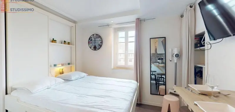 Studio 13m² Rennes centre - Meublé, 4e étage - Photo 22