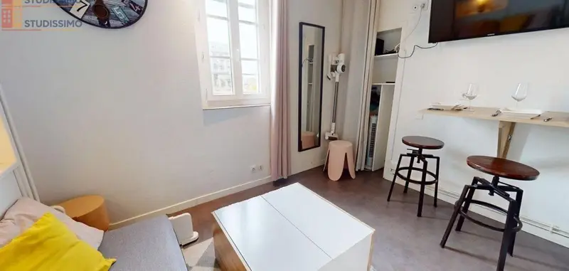 Studio 13m² Rennes centre - Meublé, 4e étage - Photo 19