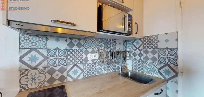 Studio 13m² Rennes centre - Meublé, 4e étage - Photo 9