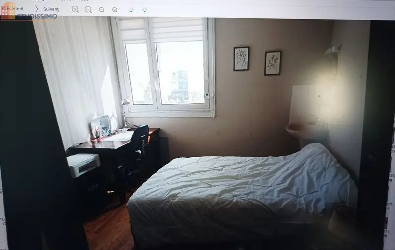 Studio meublé 11m² Rennes 35000 - Meublé, 1er étage - Photo 2