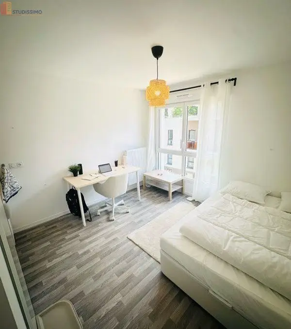 Studio meublé 22m² Rennes 35200 - Calme, lumineux - Photo 2