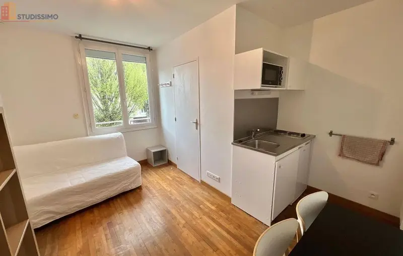 Studio meublé 14m² Rennes centre - Meublé, DPE C - Photo 3