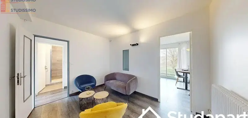 Studio meublé 10m² Rennes 35200 - Calme, lumineux - Photo 7