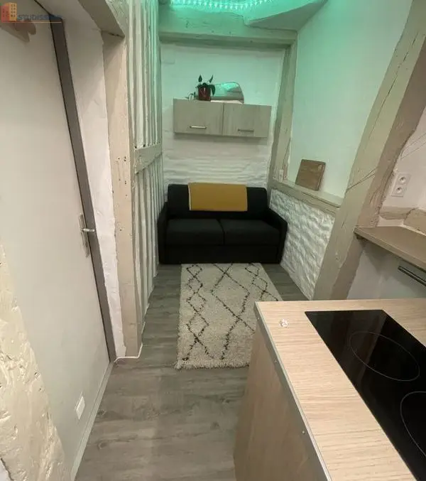 Studio 9m² Rennes centre - Meublé, 3e étage - Photo 1