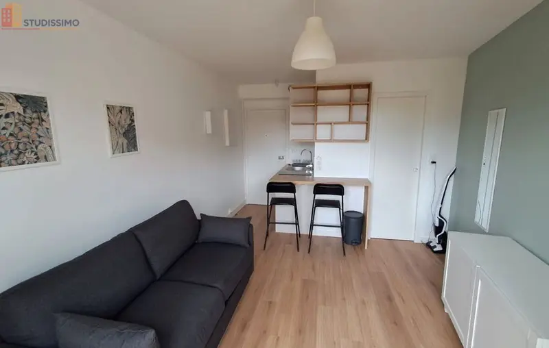Studio meublé 17m² Rennes 35000 - Meublé, calme - Photo 4