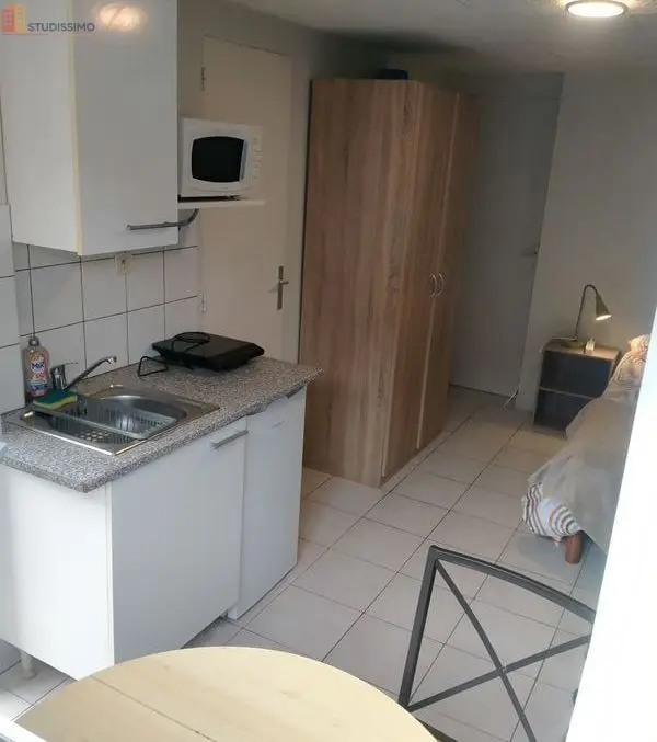 Studio meublé 14m² Cesson-Sévigné - Chambre indépendante - Photo 3