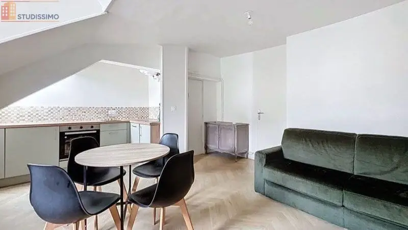 Studio meublé 26m² Rennes centre - Lumineux, 3e étage - Photo 2