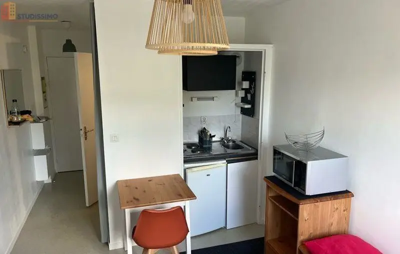 Studio meublé 17m² Rennes centre - Calme, proche Prévalaye - Photo 1