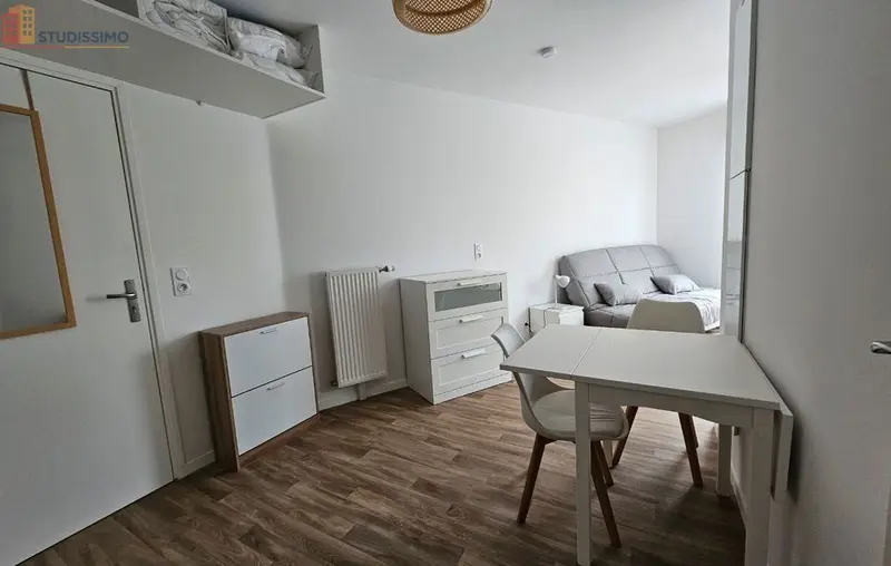 Studio 22m² Rennes nord Saint-Martin - Meublé, calme - Photo 3