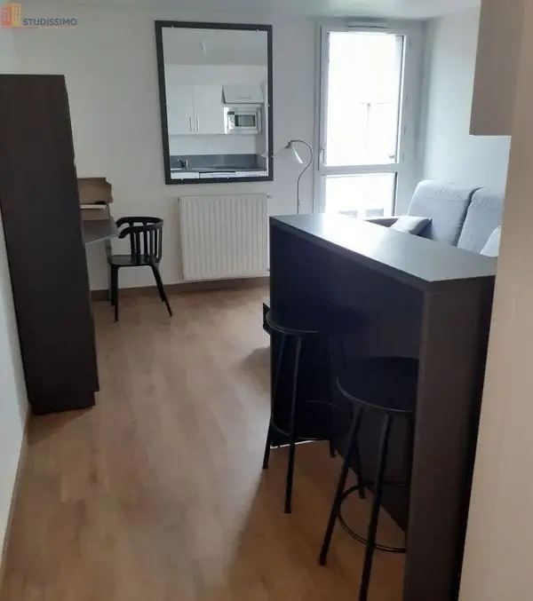 Studio meublé 23m² Rennes centre - Résidence récente, lumineux - Photo 3