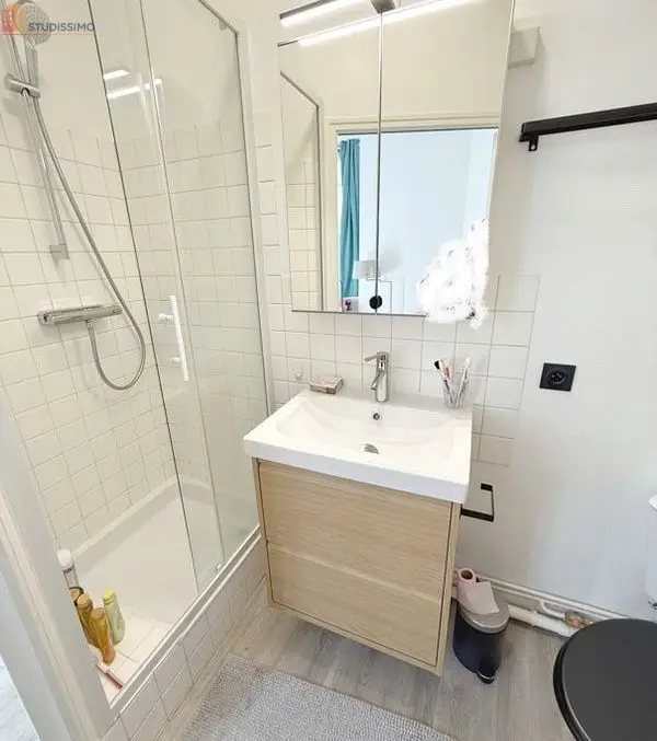 Studio meublé 14m² Rennes centre - Entièrement rénové, proche fac - Photo 5