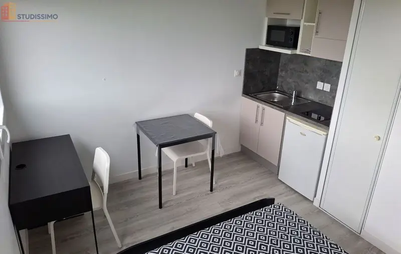 Studio meublé 23m² Rennes 35700 - Appartement étudiant, récent - Photo 3