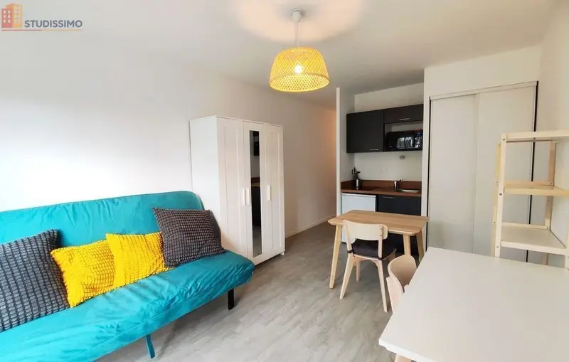 Studio meublé 24m² Rennes Chateaubriand - Meublé, lumineux - Photo 7