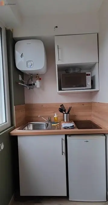 Studio meublé 11m² Rennes 35700 - Rénové, internet inclus - Photo 9