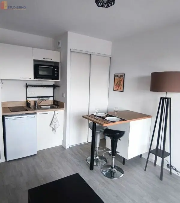 Studio meublé 25m² Rennes Beaulieu - Neuf et lumineux - Photo 2