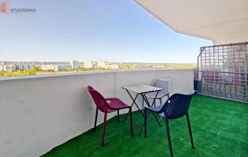 Studio meublé 11m² Tours 37200 - Meublé, étage élevé - Photo 2