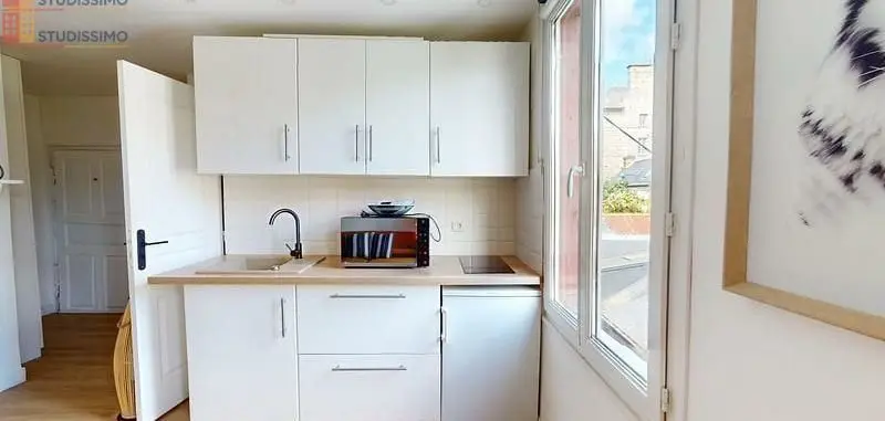 Studio meublé 26m² Rennes 35000 - Meublé, DPE C - Photo 1