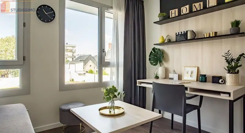 Studio meublé 19m² Tours 37000 - Meublé, DPE C - Photo 11