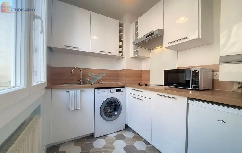 Studio meublé 27m² Tours Prébendes Sud - Parking - Photo 9