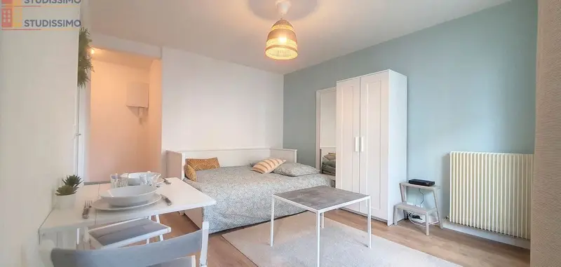 Studio meublé 27m² Tours Prébendes Sud - Parking - Photo 4