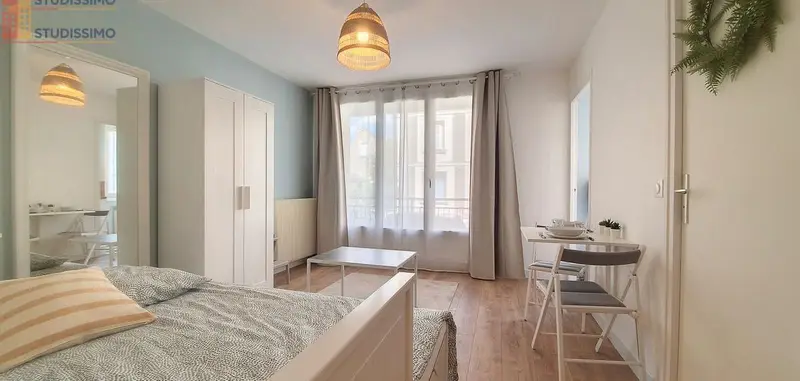 Studio meublé 27m² Tours Prébendes Sud - Parking - Photo 3