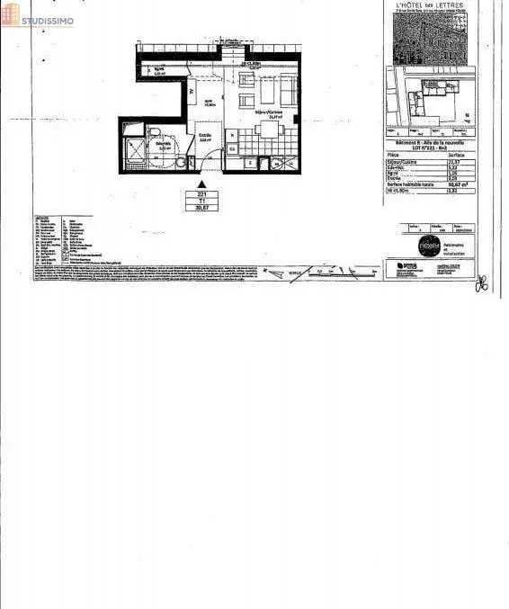 Studio 30m² Tours 37000 - DPE C, lumineux - Photo 2