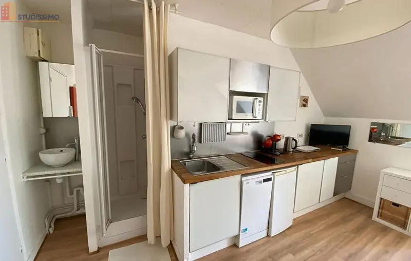 Studio 18m² Tours centre - Meublé, dernier étage - Photo 7
