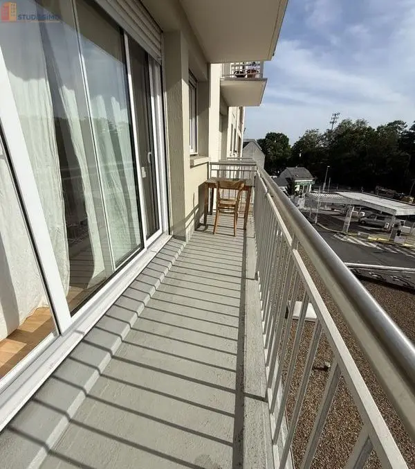 Studio meublé 26m² Joué-lès-Tours - Meublé, 3e étage - Photo 1
