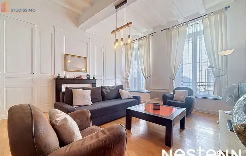 Studio meublé 50m² Tours 37000 - Lumineux, 1er étage - Photo 5