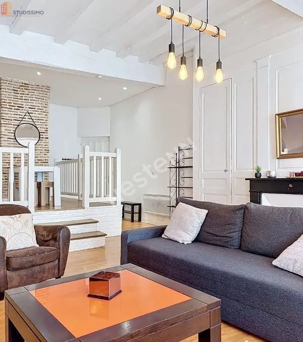 Studio meublé 50m² Tours 37000 - Lumineux, 1er étage - Photo 6