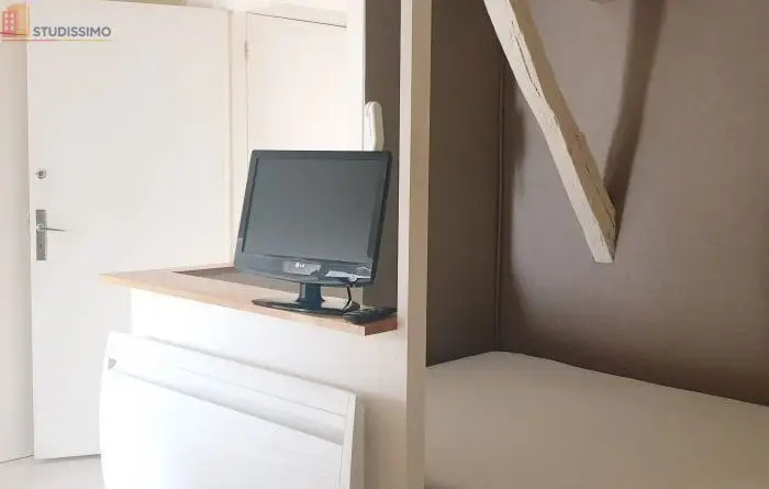 Studio meublé 27m² Tours 37100 - Meublé, 2e étage - Photo 2
