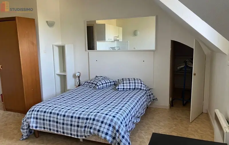 Studio meublé 21m² Joué-lès-Tours - Meublé, 1er étage - Photo 2