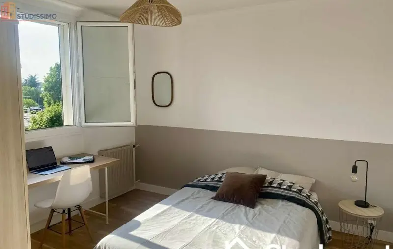 Studio 12m² Saint-Pierre-des-Corps - Meublé, étage 3 - Photo 8