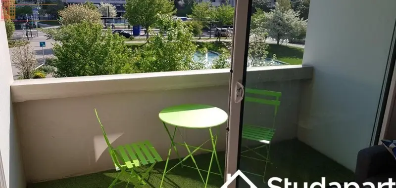 Studio meublé 11m² Tours centre - Calme, lumineux - Photo 3