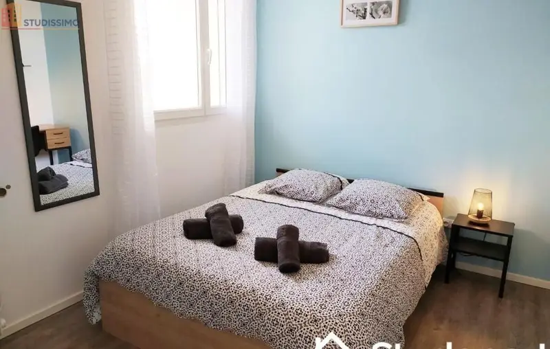 Studio meublé 11m² Tours 37000 - Lumineux, au 5e étage - Photo 5
