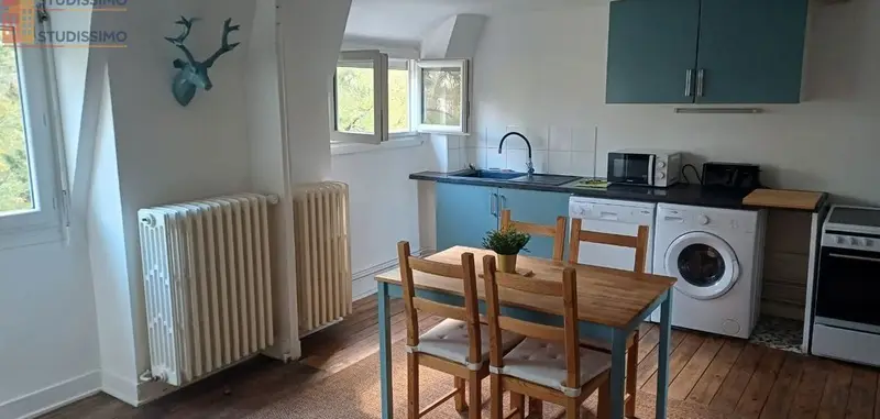 Studio 36m² Tours 37000 - Meublé, vue jardin - Photo 1