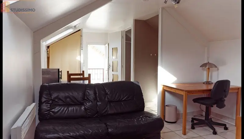 Studio 18m² Joué-lès-Tours 37300 - Meublé, très calme - Photo 10