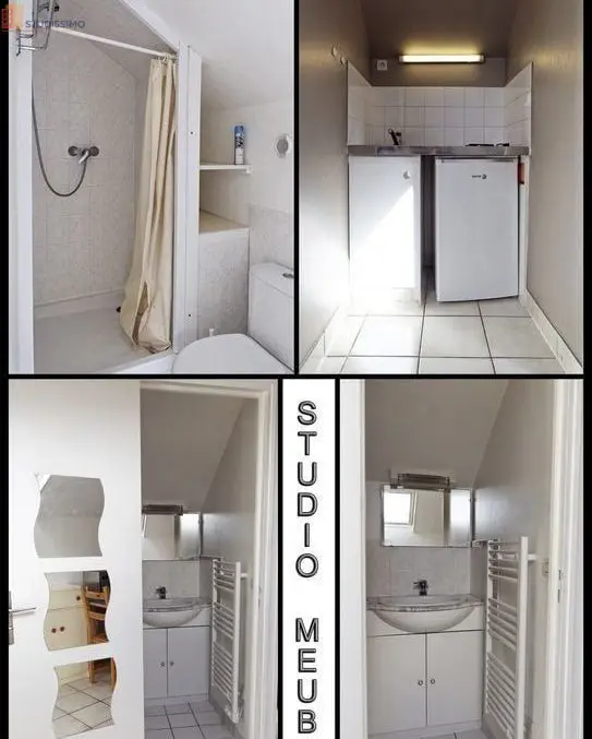 Studio 18m² Joué-lès-Tours 37300 - Meublé, très calme - Photo 2
