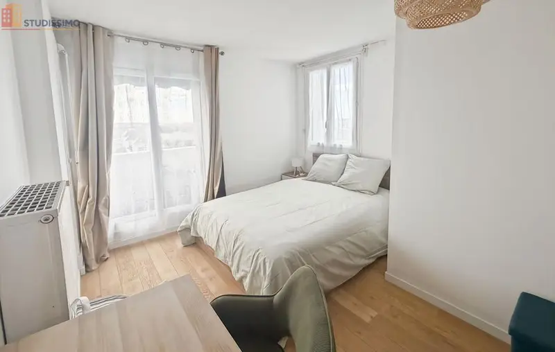 Studio meublé 12m² Tours 37200 - Meublé, étage élevé - Photo 25
