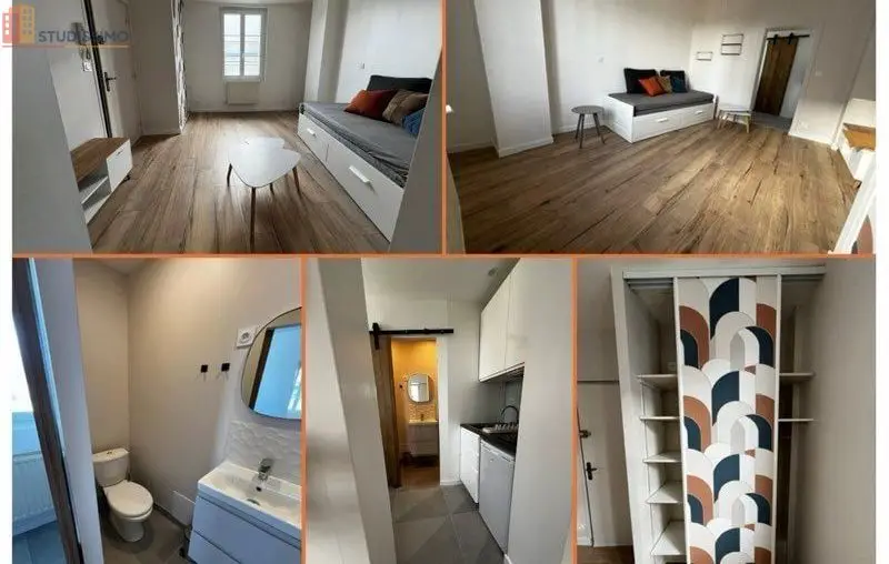 Studio meublé 20m² Tours 37000 - Meublé, tout inclus - Photo 16