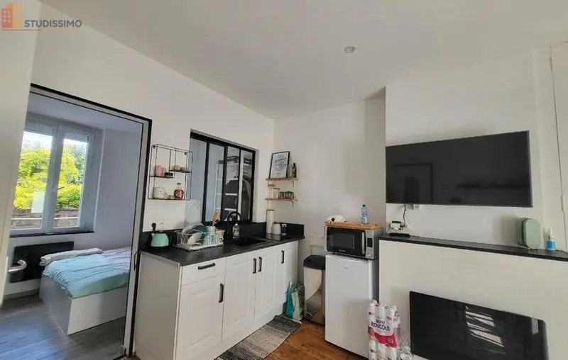 Studio meublé 21m² Tours 37000 - Meublé, DPE D - Photo 8