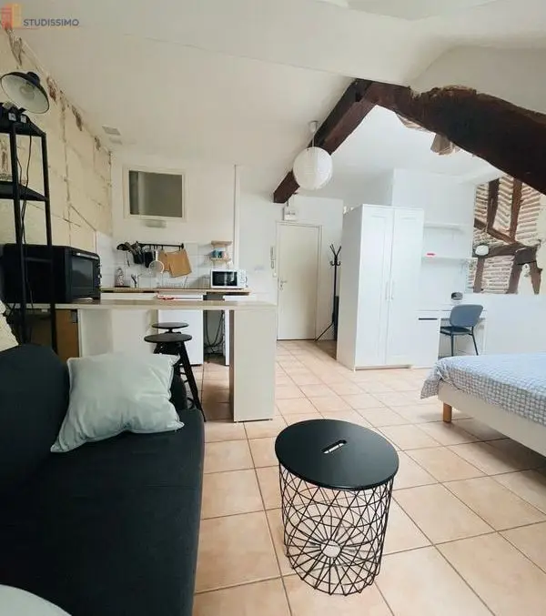 Studio 20m² Tours centre - Meublé, calme - Photo 2