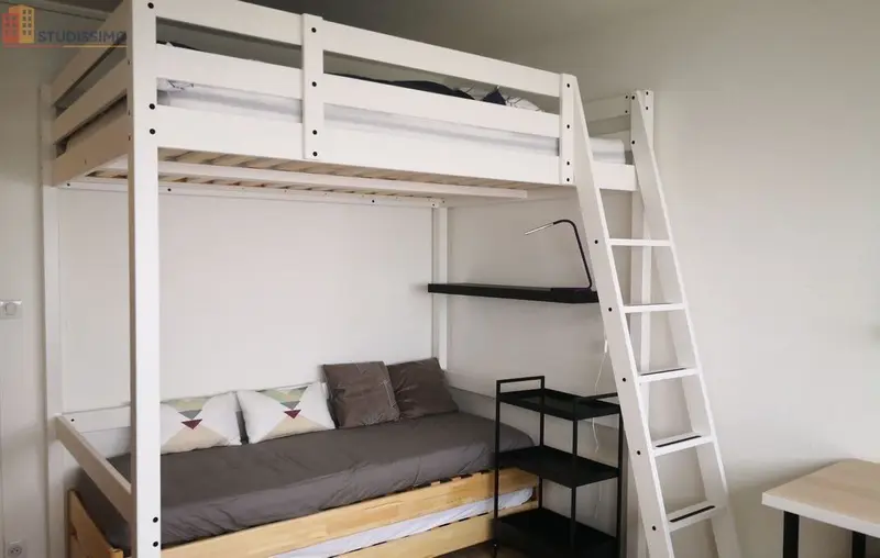 Studio meublé 20m² Chambray-lès-Tours - Équipé, lumineux - Photo 11