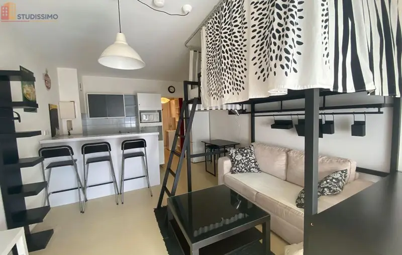 Studio meublé 32m² Tours - Rez-de-jardin, cour fermée - Photo 2