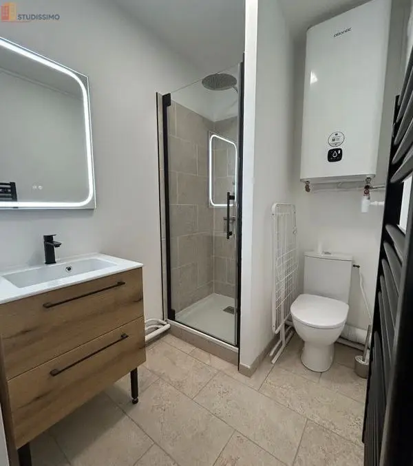 Studio meublé 20m² Tours - Proche faculté, neuf - Photo 3