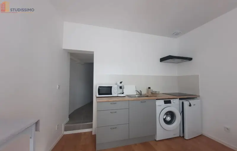 Studio 18m² Tours centre - Meublé, DPE D - Photo 1